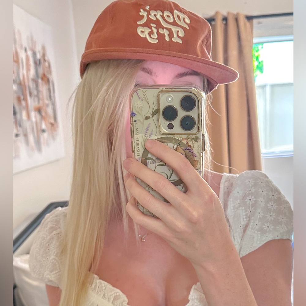 Orange Mac Miller “Don’t Trip” hat